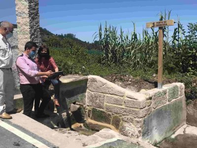 Marín crea unha web para por en valor as 70 fontes tradicionais do municipio