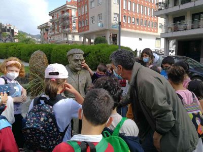 Aprende Moaña retoma as andainas cos rapaces de Reibón, Seara e As Barxas