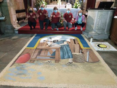 Arte polo Corpus en San Martiño