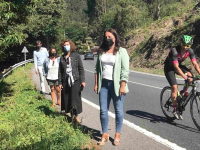 O PSdeG urxe á Xunta o arranxo das beirarrúas da PO-313 que une Marín e Moaña