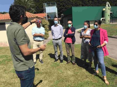 A depuradora de Moaña será a única de España cun proxecto europeo pioneiro para acabar cos vertidos