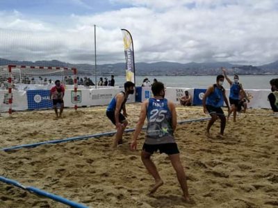 Moaña acollerá outra vez o campionato de balonmán praia ao rexeitalo Cangas