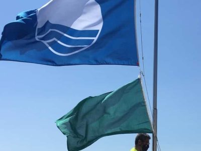 Moaña iza a Bandeira Azul do Con