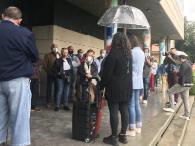 Moaña lembra a Cándida, asasinada na súa casa o sábado