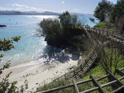 Moaña recibe unha axuda para acondicionar as pasarelas do roteiro da costa de Tirán