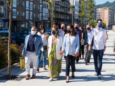 A Avenida de Ourense de Marín, exemplo de bo uso dos fondos europeos