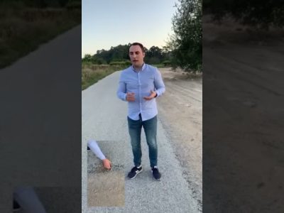 El PP de Vilaboa exige una reposición adecuada del vial de Bértola y tacha la actual de «nefasta»