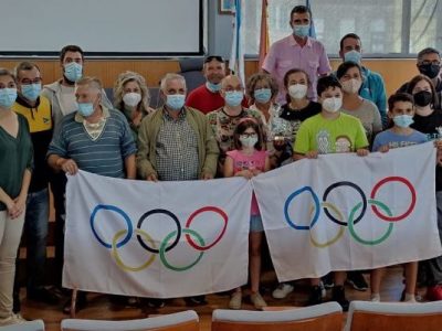 As paralímpicas canguesas tamén recibiron a súa recepción oficial