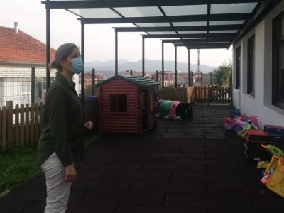 Os nen@s de Cangas xa gozan da escola infantil A Choupana renovada