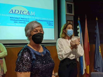 A sanitaria Alejandra Vila recibe o premio Adicam 2021