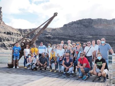 As confrarías de Aldán-Hío, Cangas e Vilaboa viaxan a Canarias para descubrir experiencias de turismo mariñeiro e pescaturismo
