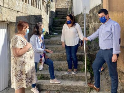 O Concello de Marín mellora a accesibilidade en Loira