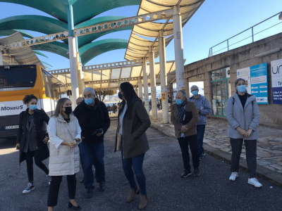 A Xunta presenta en Cangas o proxecto da nova estación intermodal