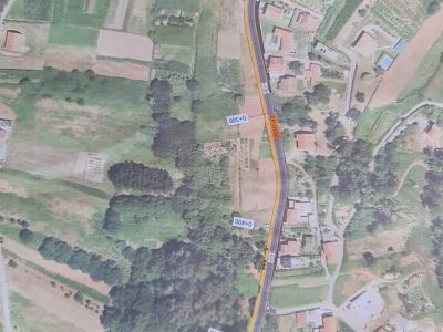 Unha senda peonil de 630 metros porá fin ao risco peonil no ramal á igrexa de Figueirido