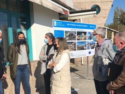A Alcaldesa de Cangas fará o carril bici e mellorará a accesibilidade no entorno da estación de autobuses