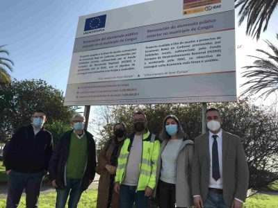 O cambio da iluminación pública de Cangas a led comezará despois de Reis