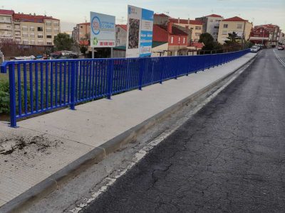 Rematan as obras de acondicionamento de beirarrúas na PO-551 en Bueu