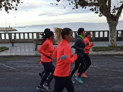 Bueu suma este Nadal quilómetros solidarios