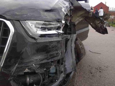 Feridas dos persoas nun accidente en Cela, Bueu