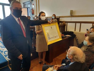 Antonio Blanco Freijeiro xa é Fillo Predilecto de Marín