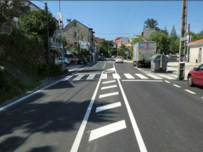 As obras para a senda peonil pola PO-315 en Aldán iniciaranse a principios de 2023