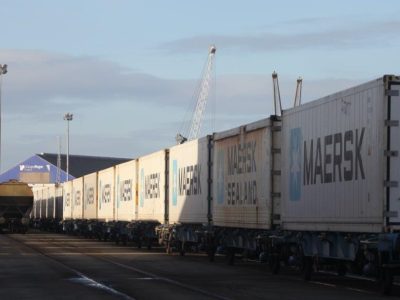 Maersk introduce servicio ferroviario de carga en frio entre Algeciras y Marín