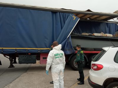 Á cárcel os dous detidos relacionados coa planadora de Vilaboa