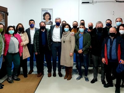 Rueda reúnese en Bueu coa xunta local para analizar os retos que teñen por diante