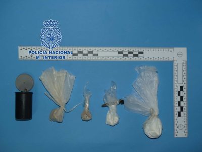 Detenido un vecino de Marín que traficaba con droga cuando bajaba a pasear al perro