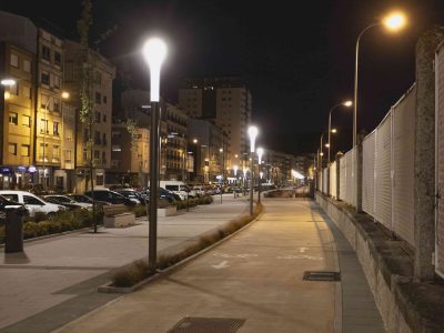 Marín consegue un aforro enerxético do 26% na Avenida de Ourense grazas á renovación da súa iluminación