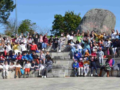 O Ceip Montemogos alza a súa voz conra a guerra e a favor da paz