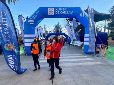 Éxito rotundo da VII Andaina Montes e Praias, que recadou 3.000 euros para a AECC de Marín