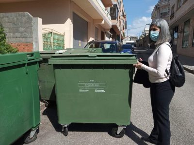 Cangas renova 164 contedores de carga lateral e traseira deteriorados no centro e nas parroquias