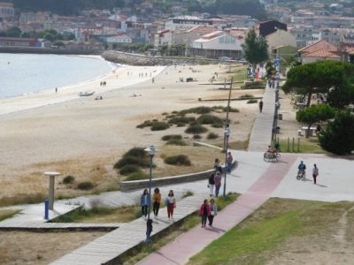 Eliminado un punto de vertido de augas residuais no núcleo urbano de Cangas