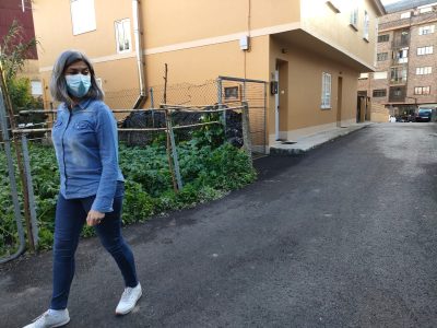 Seis viais de Cangas estrean nova capa de rodadura tras un investimento que supera os 86.000 euros