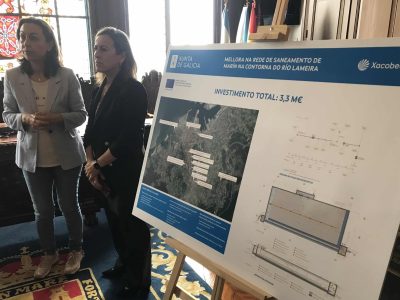 As obras para a mellora ambiental do río Lameira inclúen unha senda peonil e comezarán a finais de ano
