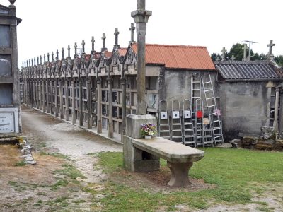 O Concello de Cangas investirá 167.350 euros na rehabilitación do cemiterio de Coiro, agora en estado de abandono