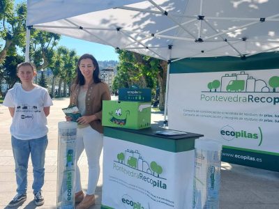 Ecoembes conciencia á cidadanía da importancia da reciclaxe de pilas