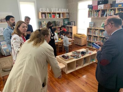 O CRA de Vilaboa inaugura a súa biblioteca