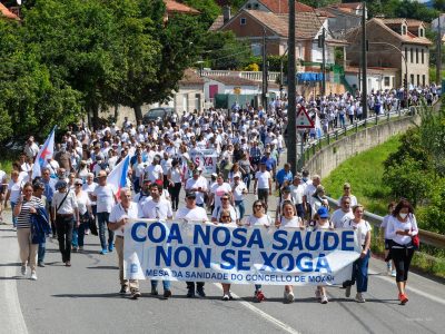 La manifestación por la sanidade de Moaña llegará el 7 a Rande