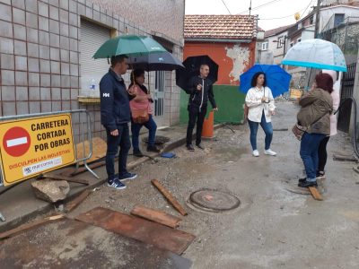 O Concello de Marín reúnese coa veciñanza de Pedreiras de cara ao remate da primeira fase das obras