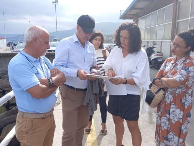 Concello de Bueu e Portos de Galicia estudan formas de colaboración para o control da pesca recreativa
