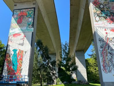 Vilaboa homenaxea ao Entroido co VI Encontro de Grupos e a inauguración dun mural