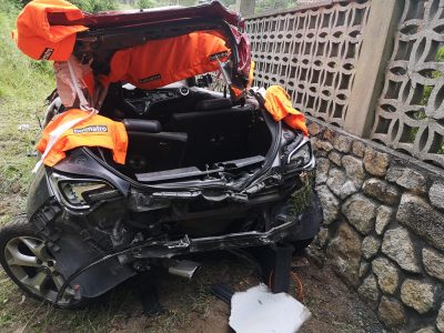 Morre un mozo de 28 anos tras caer por un terraplén o coche que conducía en Nerga
