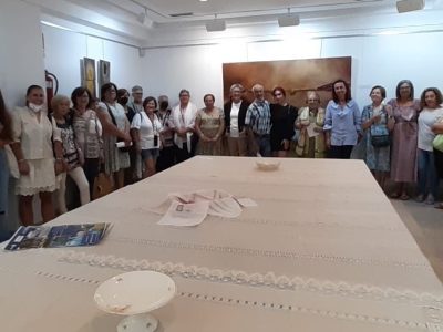 Inaugurada a mostra de fin de curso das AAVV San José de Cantodarea e Virxe do Porto