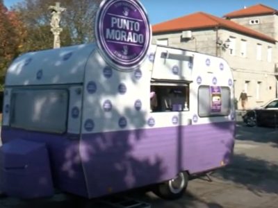 Cangas loitará contra as violencias machistas nas Festas do Cristo cunha caravana morada en Ojea
