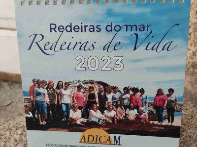 Adicam pon á venda o seu calendario solidario «Redeiras de mar, Redeiras de vida»