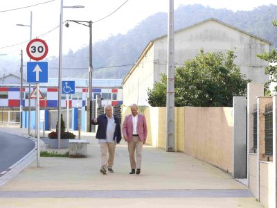A Deputación celebra o Día Mundial sen Coches visitando obras que permitiron a recuperación do espazo público