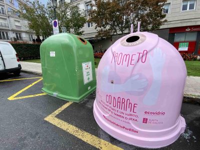 Ecovidrio y el Concello de Marín presentan la campaña solidaria ‘Recicla Vidrio por ellas’