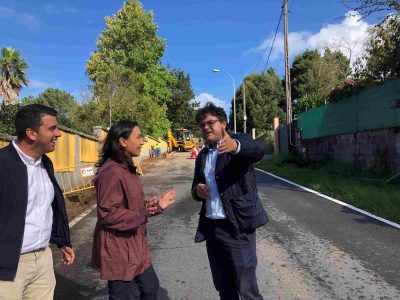 A Deputación inicia as obras da senda peonil que mellorará o acceso á praia de Aguete